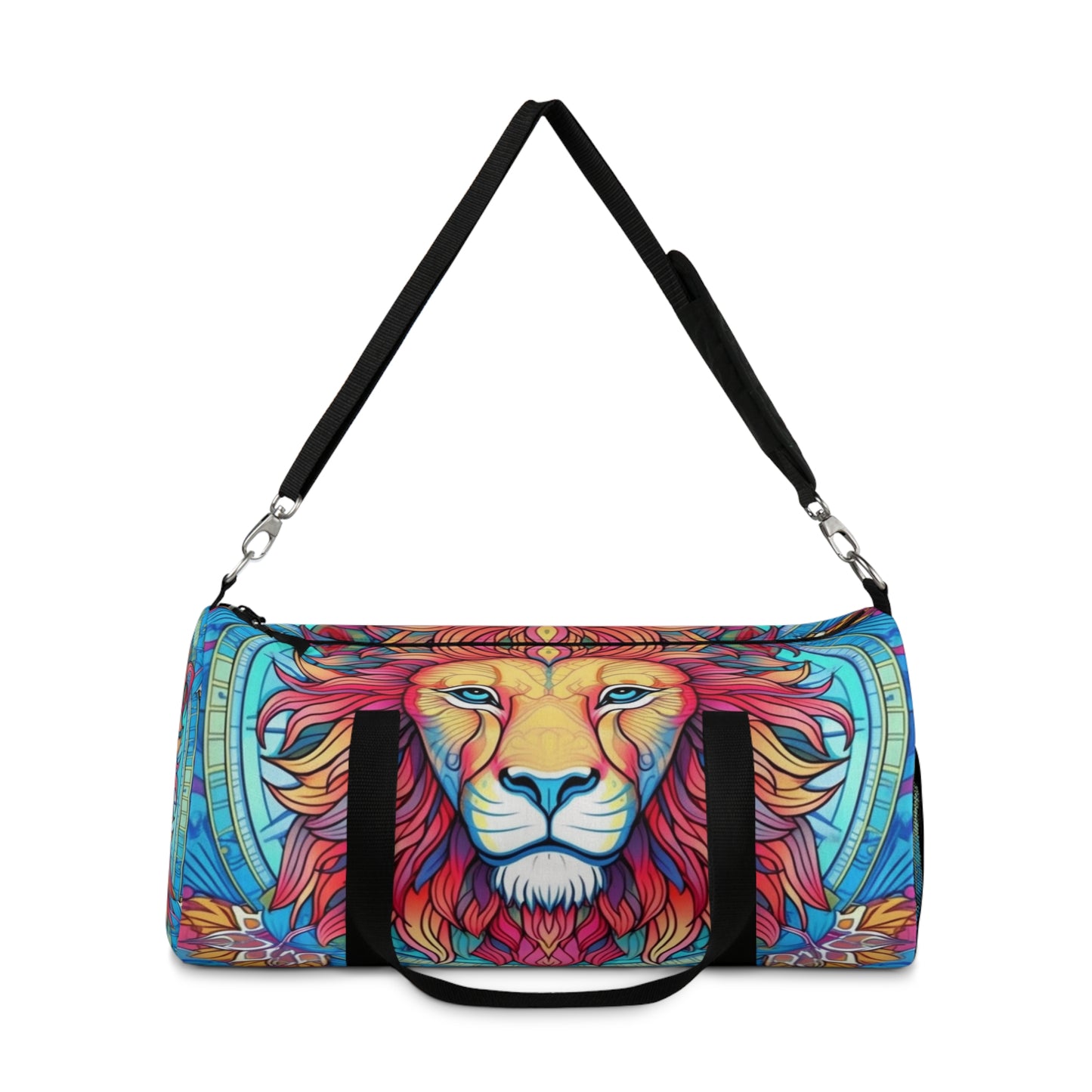 Astrological Leo - Cosmic Zodiac Constellation, Lion Symbol Art - Duffel Bag