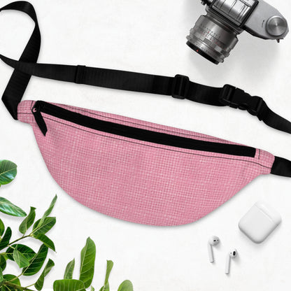 Rosa pastel: diseño de tela refrescante inspirado en la mezclilla - Fanny Pack