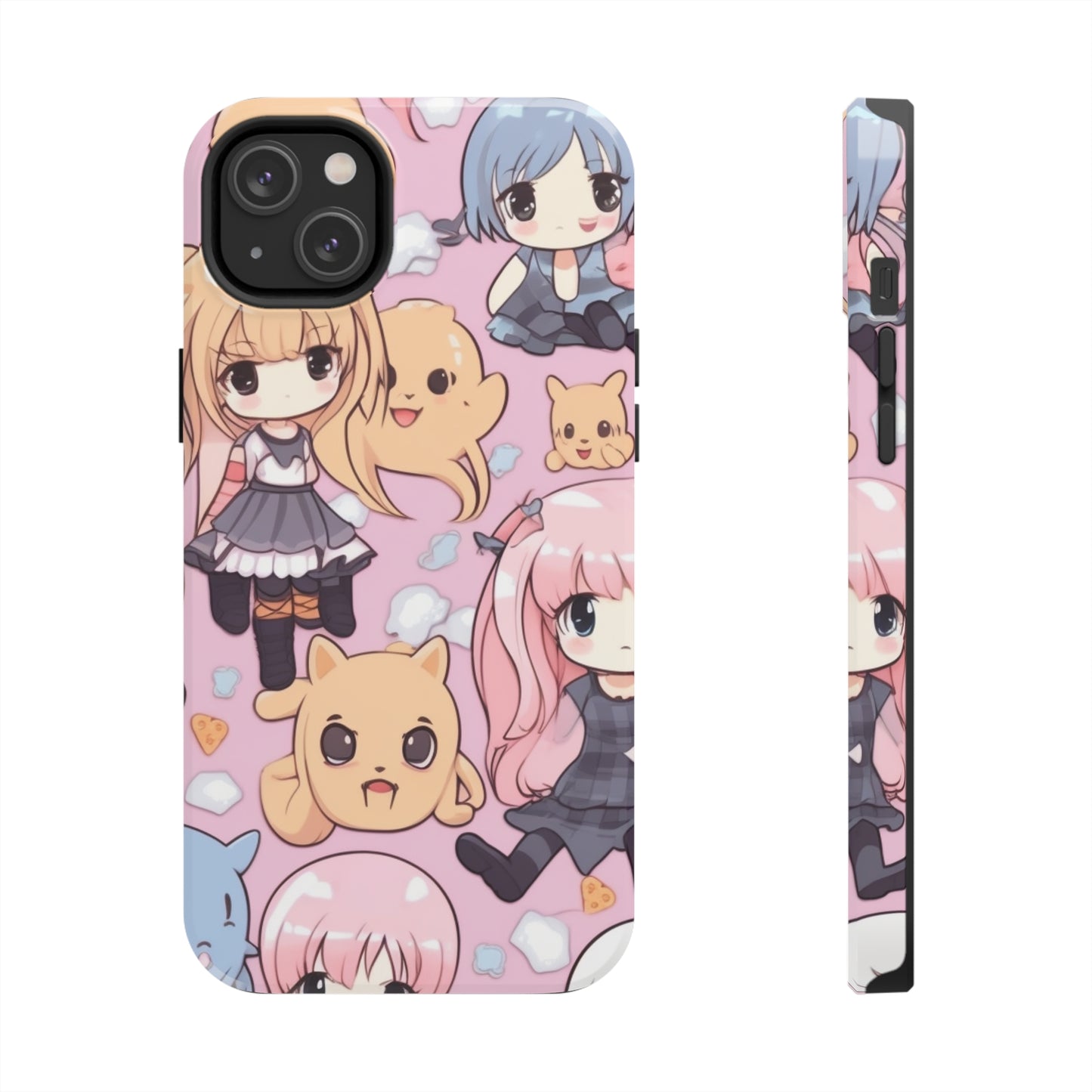 Kawaii Anime Girls: Cute and Adorable Manga Inspired Design - Tough Phone Cases