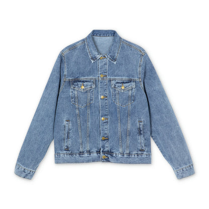 Minding My Own White Owned Business - Men's Denim Jacket