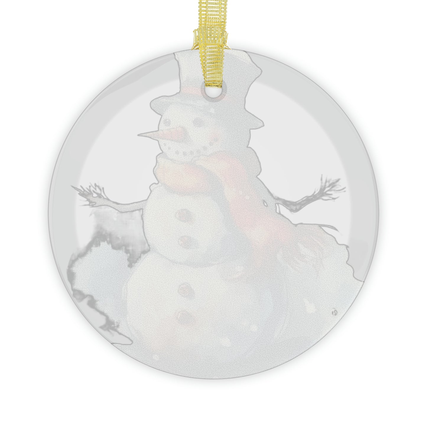 Frosty Winter Snowman Christmas - Glass Ornament Bundles