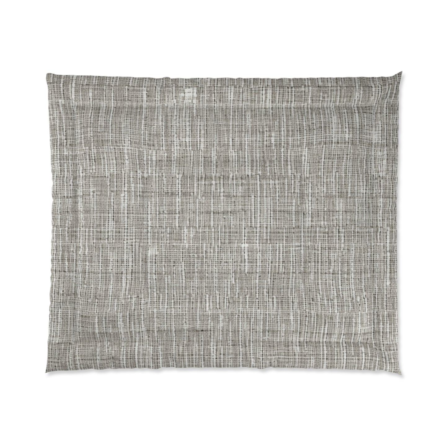 Silver Grey: Denim-Inspired, Contemporary Fabric Design - Comforter