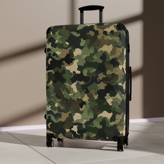 Classic Camo | Camouflage Wrap | Traditional Camo - Suitcase