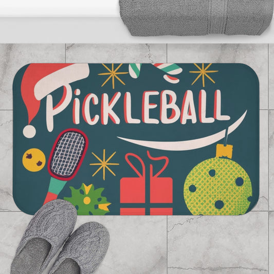 Regalo de Pickleball para Navidad - Alfombra de baño