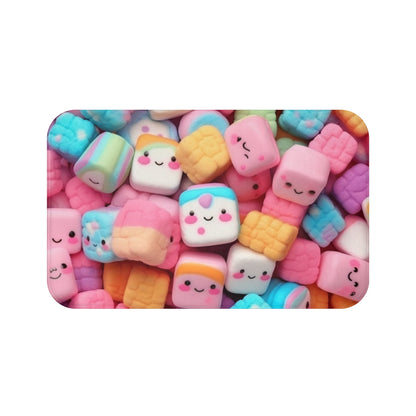 Dulces de anime kawaii: adorables dulces japoneses mágicos - Alfombra de baño