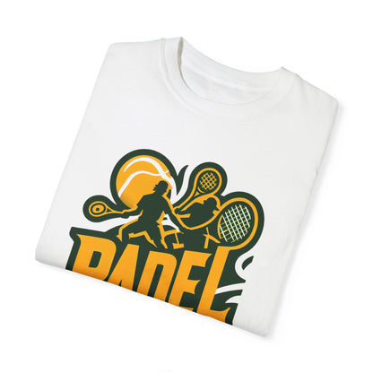 Padel Tennis, Unisex Garment-Dyed T-shirt