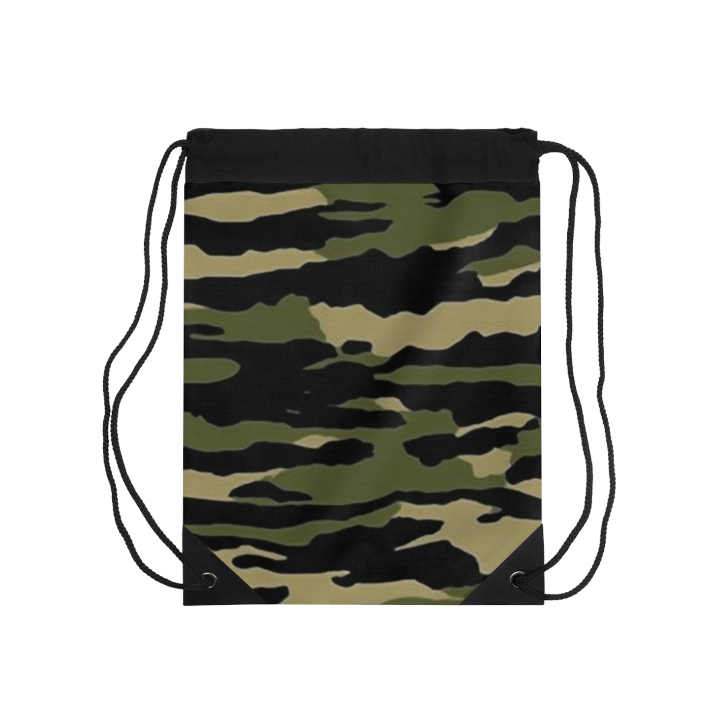 Tiger Stripe Camouflage: Military Style - Drawstring Bag