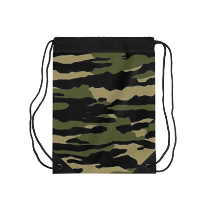 Tiger Stripe Camouflage: Military Style - Drawstring Bag