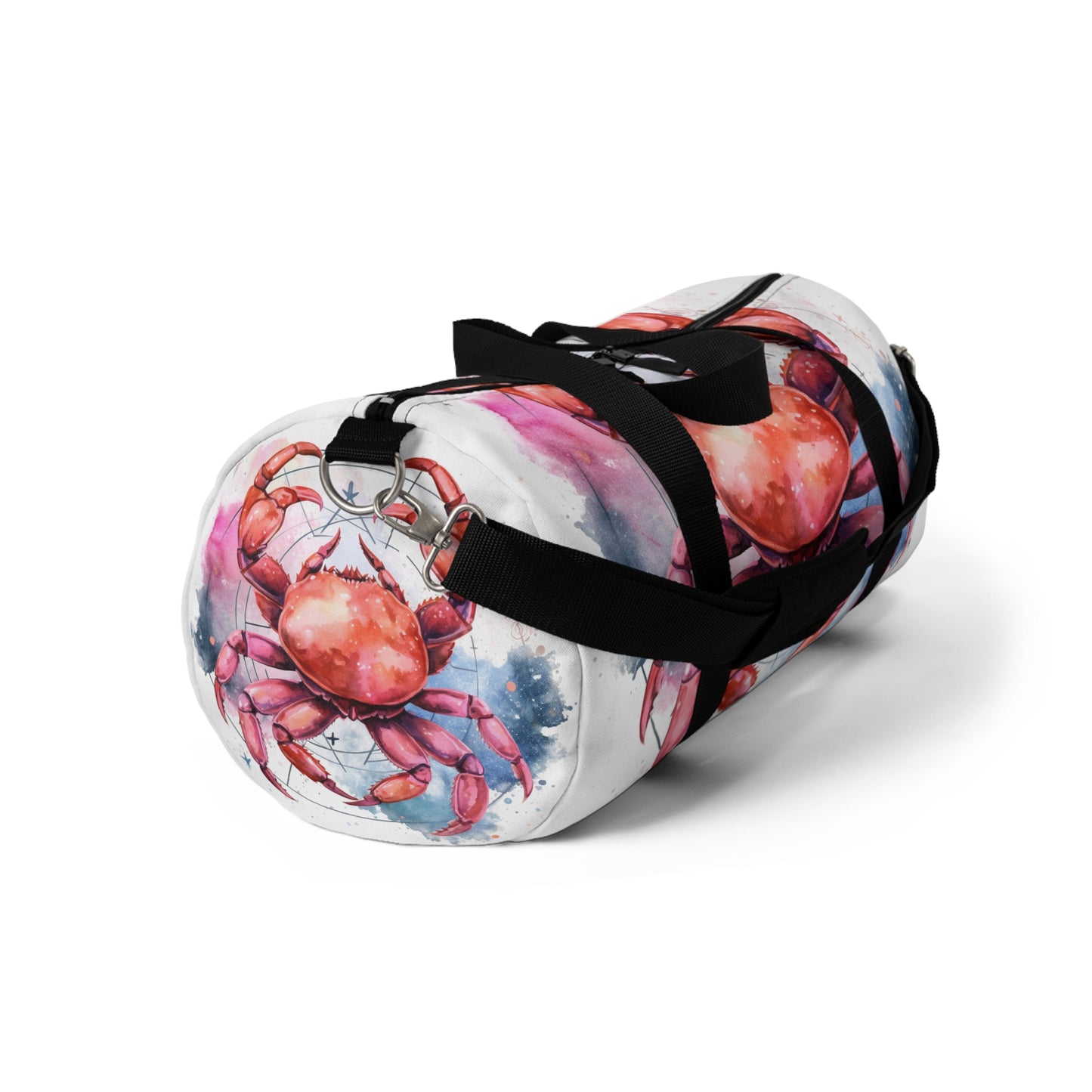 Cancer Star Sign - Elegant Zodiac Astrology - Duffel Bag