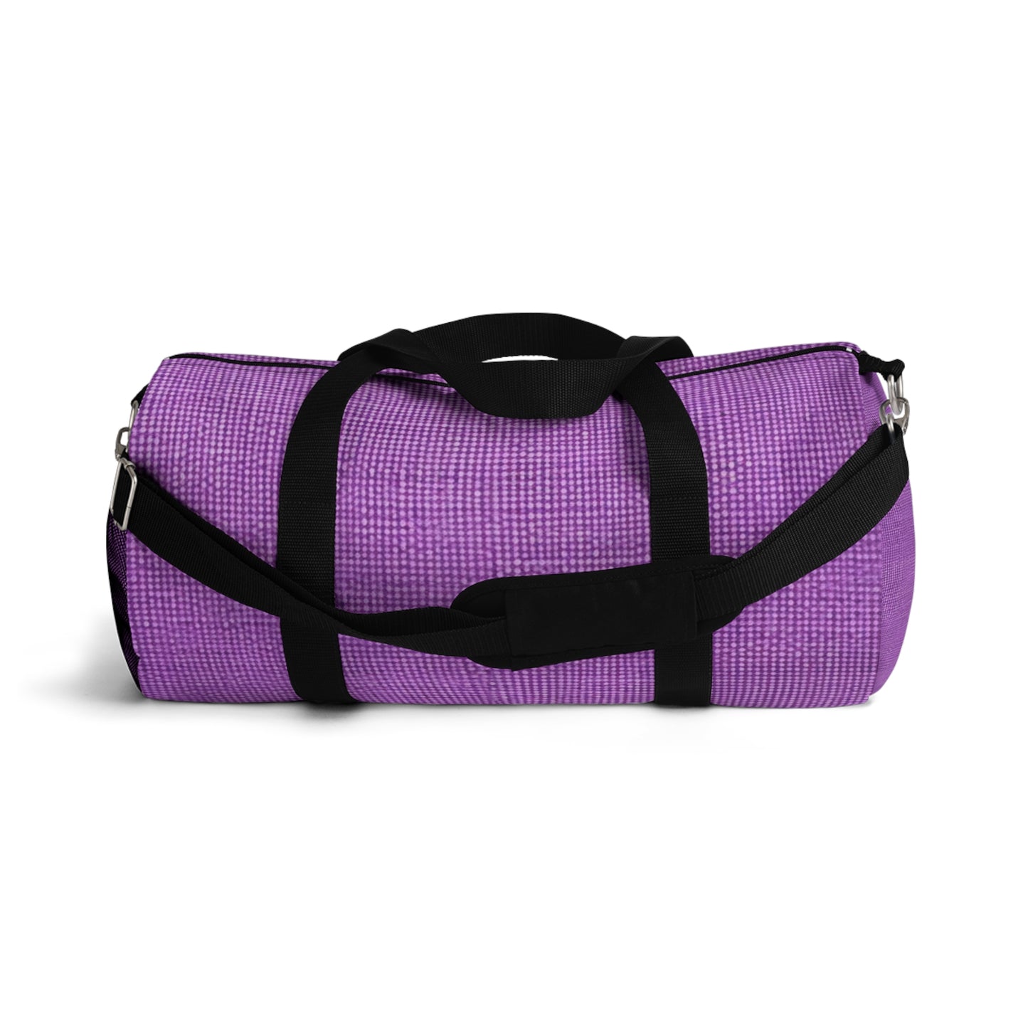 Hyper Iris Orchid Red: Denim-Inspired, Bold Style - Duffel Bag