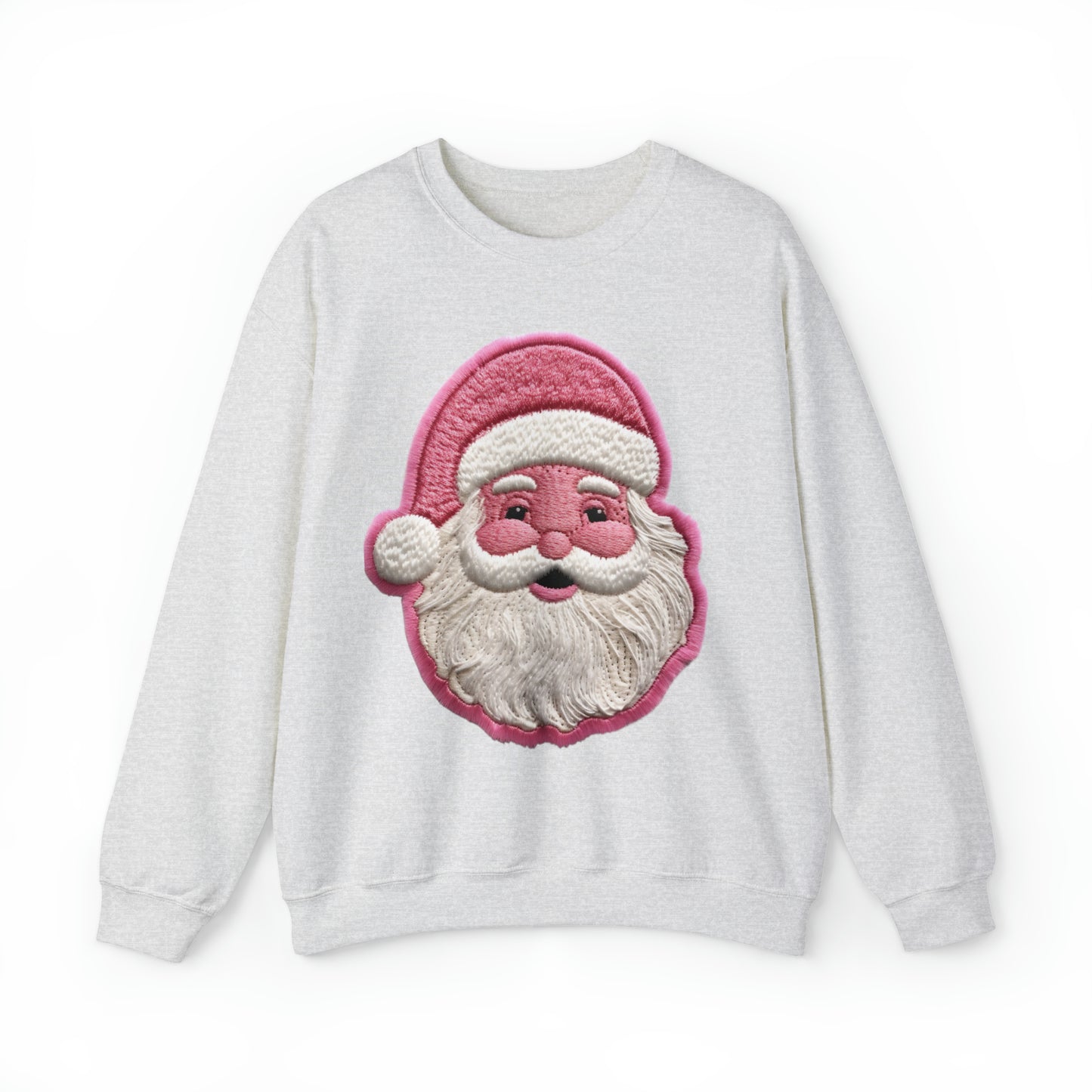 Santa Patch en Navidad rosa - Sudadera Ash