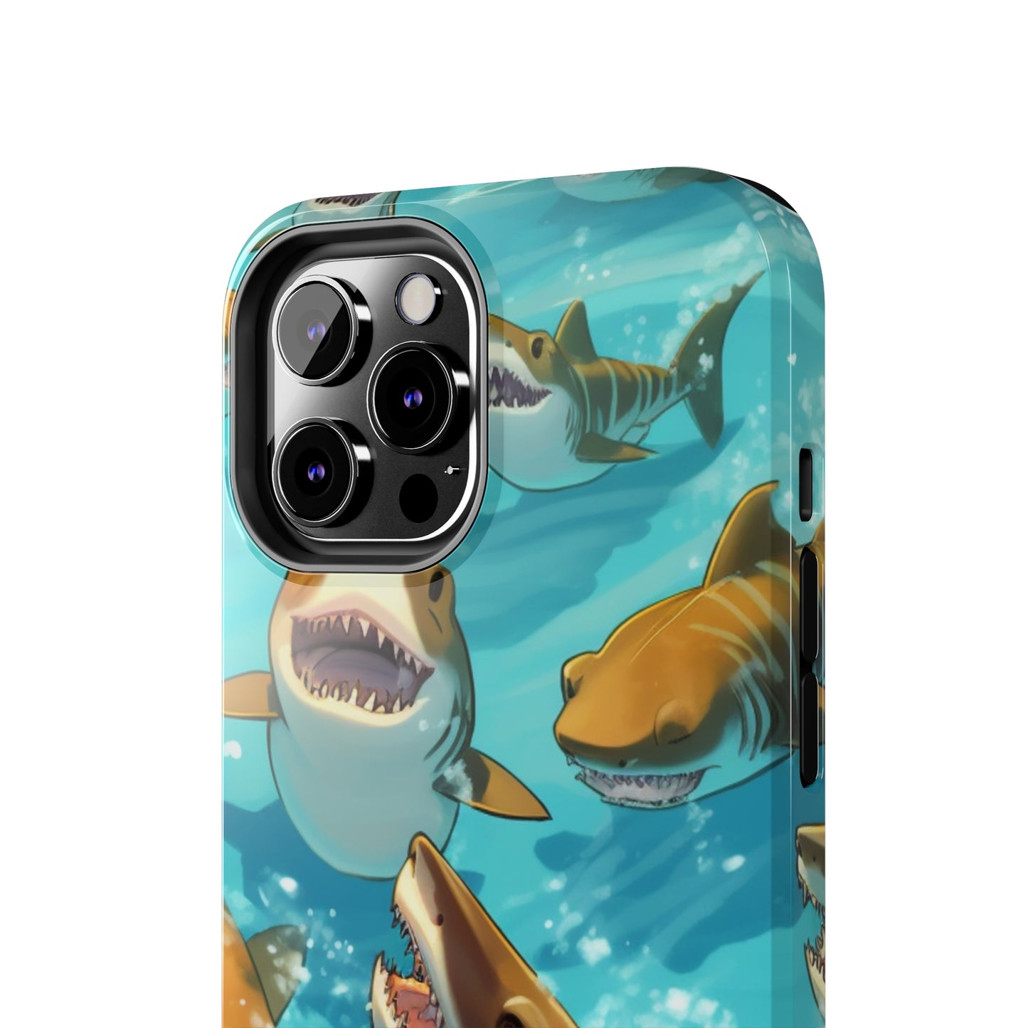 Tiger Shark: Ocean Marine Wildlife - Underwater - Tough Phone Cases