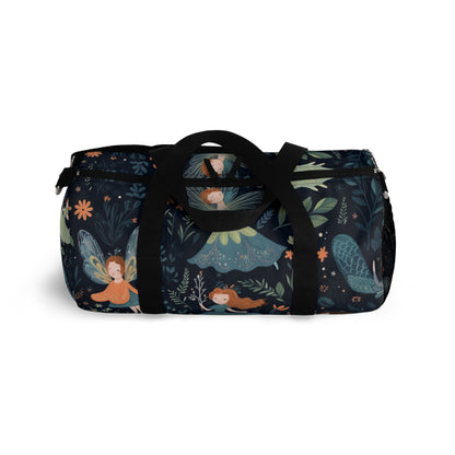 Enchanting Fairy Tale Pattern - Vibrant & Magical Fairies - Duffel Bag