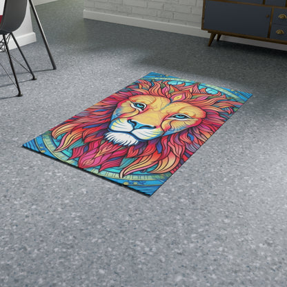 Astrological Leo - Cosmic Zodiac Constellation, Lion Symbol Art - Dobby Rug