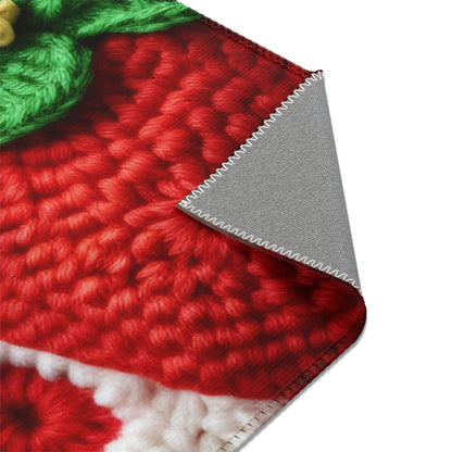 Strawberry Crochet Pattern - Amigurumi Strawberries - Fruit Design for Home and Gifts - Area Rugs