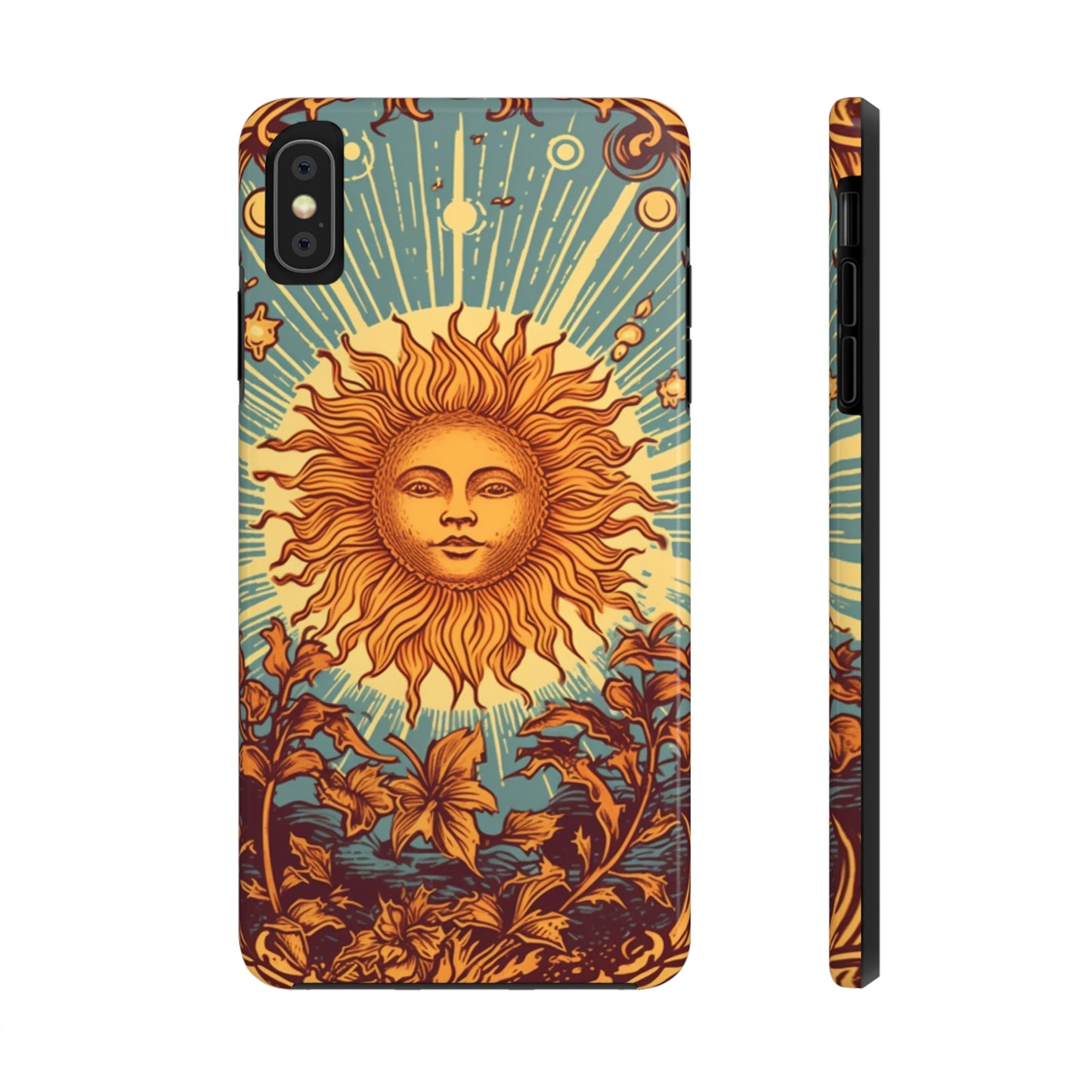 Sun Tarot Card Symbol of Growth, Life, and Radiance - Tough Phone Cases