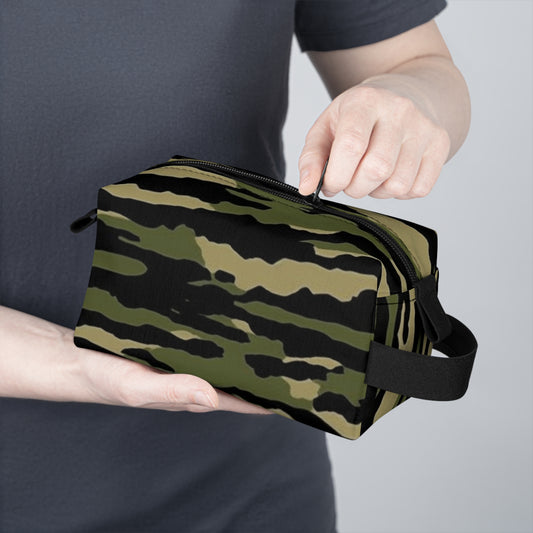 Tiger Stripe Camouflage: Military Style - Toiletry Bag