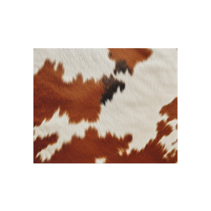 Hair Cowhide Leather Natural Design Tough Durable Rugged Style - Outdoor Rug