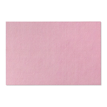 Blushing Garment Dye Pink: Denim-Inspired, Soft-Toned Fabric - Area Rugs