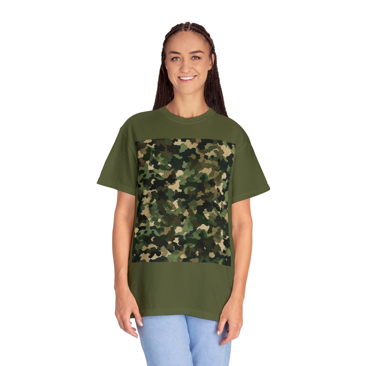 Classic Camo | Camouflage Wrap | Traditional Camo - Unisex Garment-Dyed T-shirt