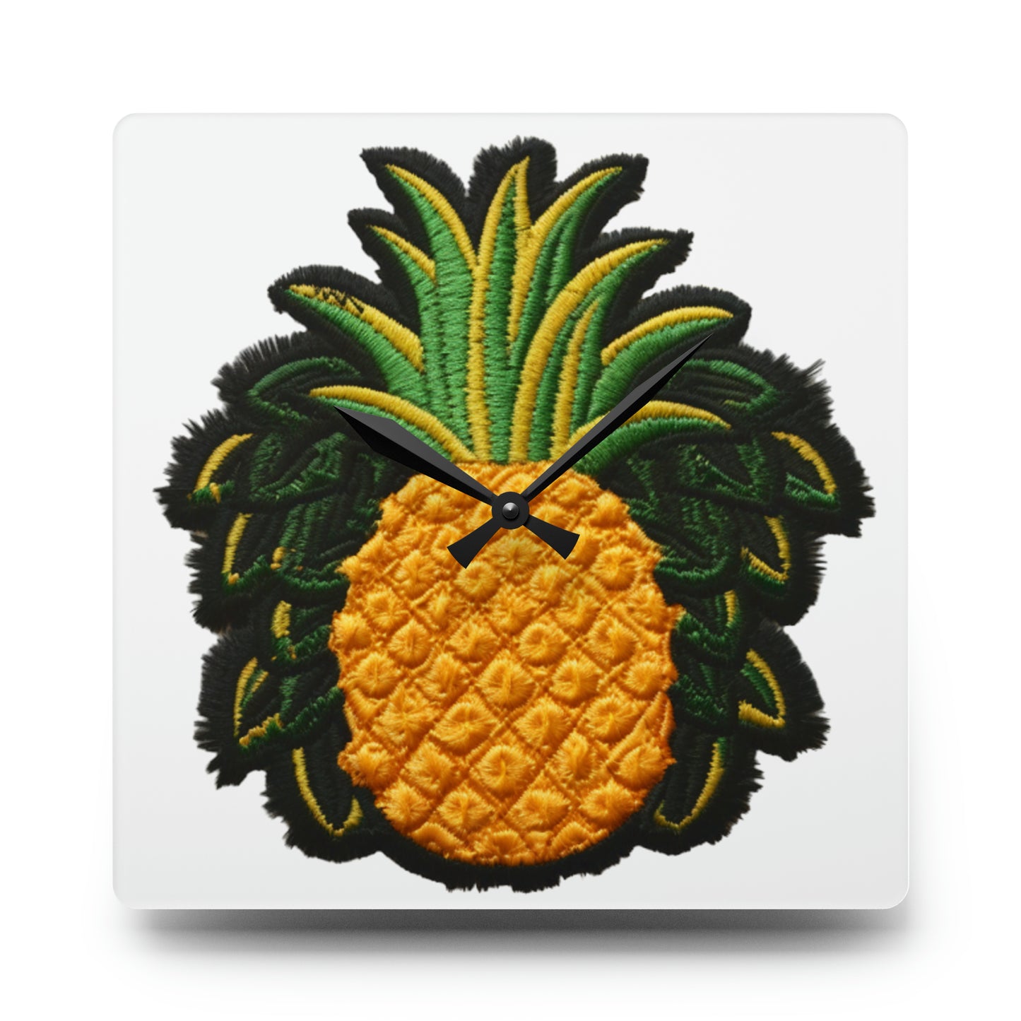 Pineapple - Acrylic Wall Clock