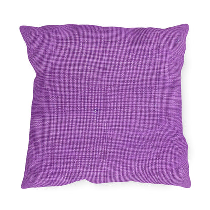 Hyper Iris Orchid Red: Denim-Inspired, Bold Style - Outdoor Pillows