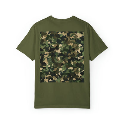 Classic Camo | Camouflage Wrap | Traditional Camo - Unisex Garment-Dyed T-shirt