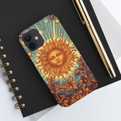 Sun Tarot Card Symbol of Growth, Life, and Radiance - Tough Phone Cases