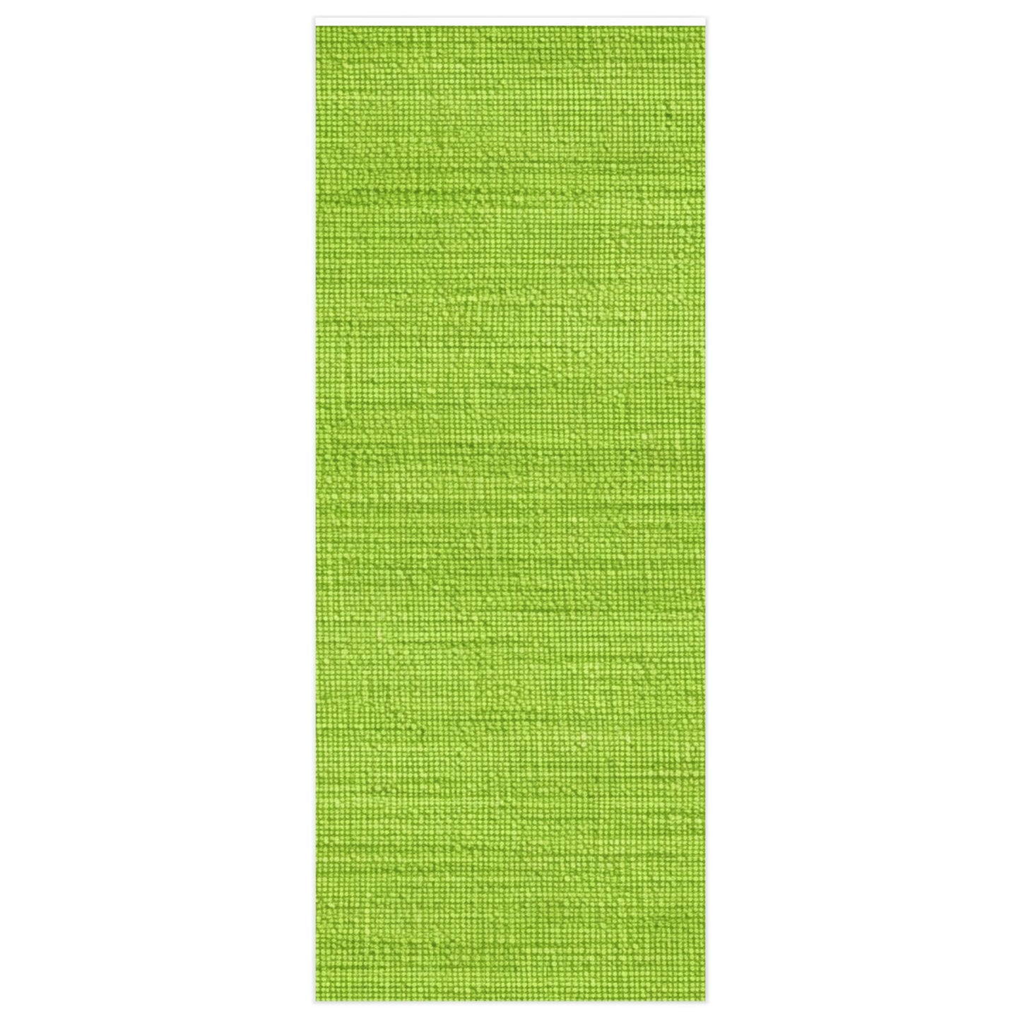 Lush Grass Neon Green: Denim-Inspired, Springtime Fabric Style - Wrapping Paper