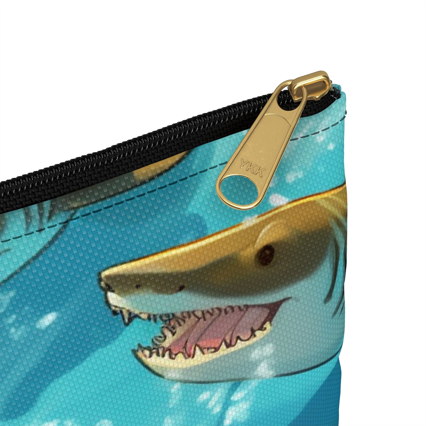 Tiger Shark: Ocean Marine Wildlife - Underwater - Accessory Pouch