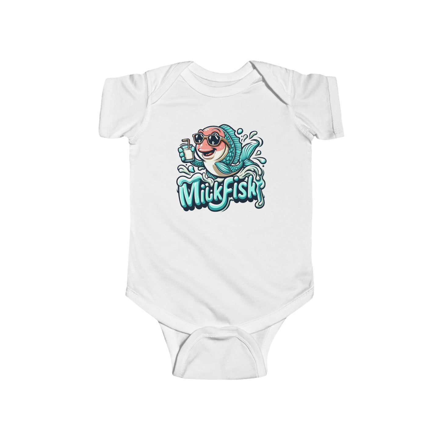 Milkfish, Funny Gift, Infant Fine Jersey Bodysuit