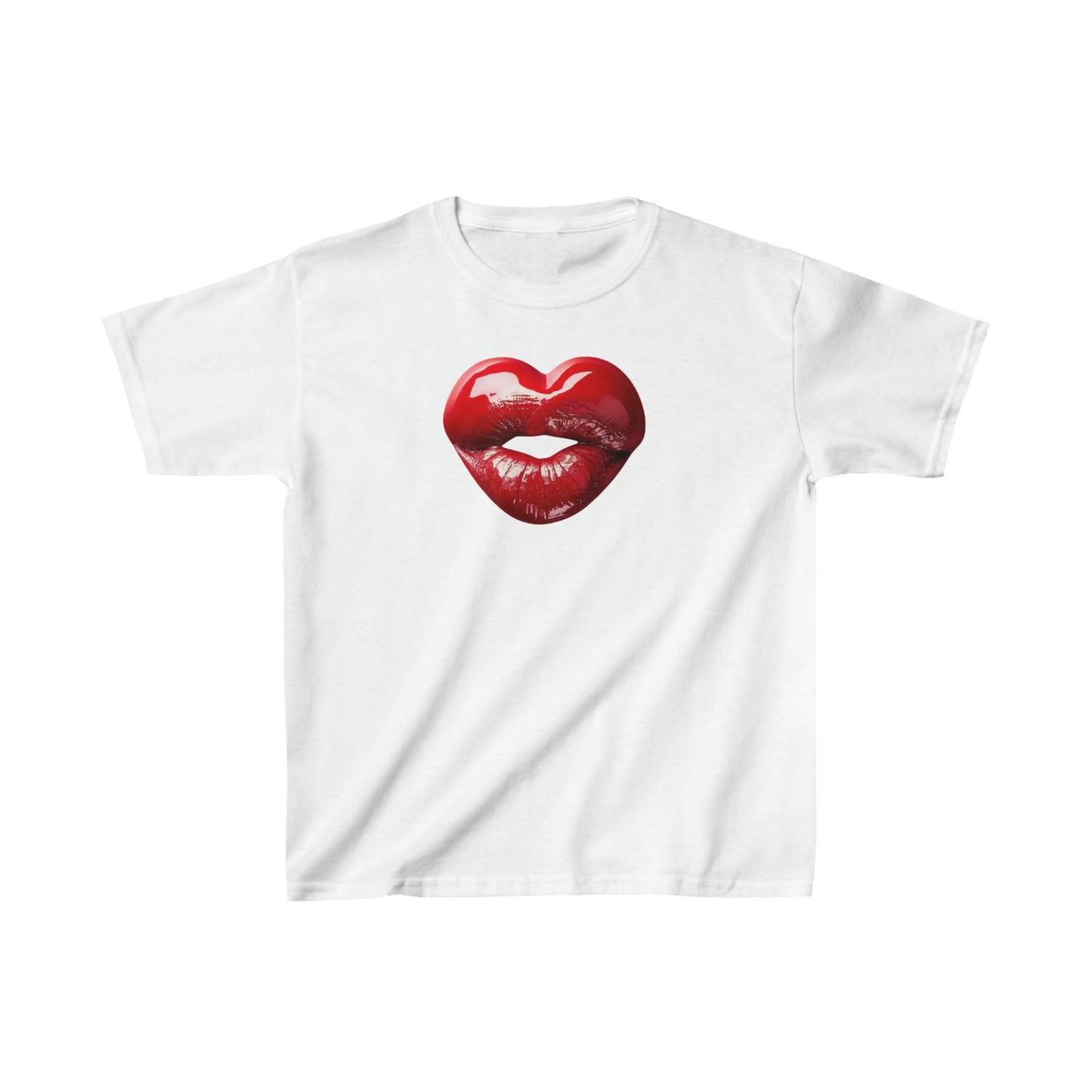 Heart Shaped Lips - Gift Idea - Kids Heavy Cotton™ Tee