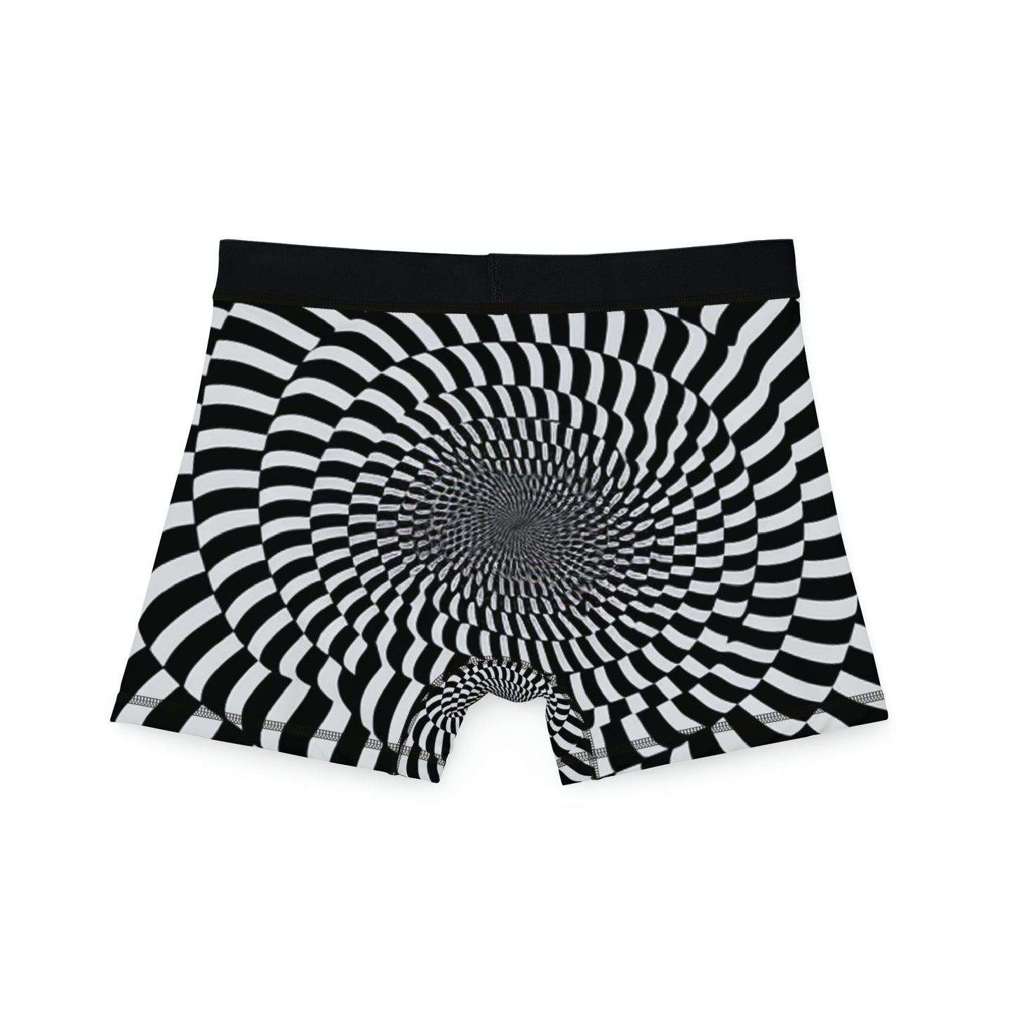 Vortex, Optical Illusion, Mens Swimsuit, Mens Swim Trunks, Men Swim Shorts, Guy Swim Wear - Hybrid Swim Ready Shorts