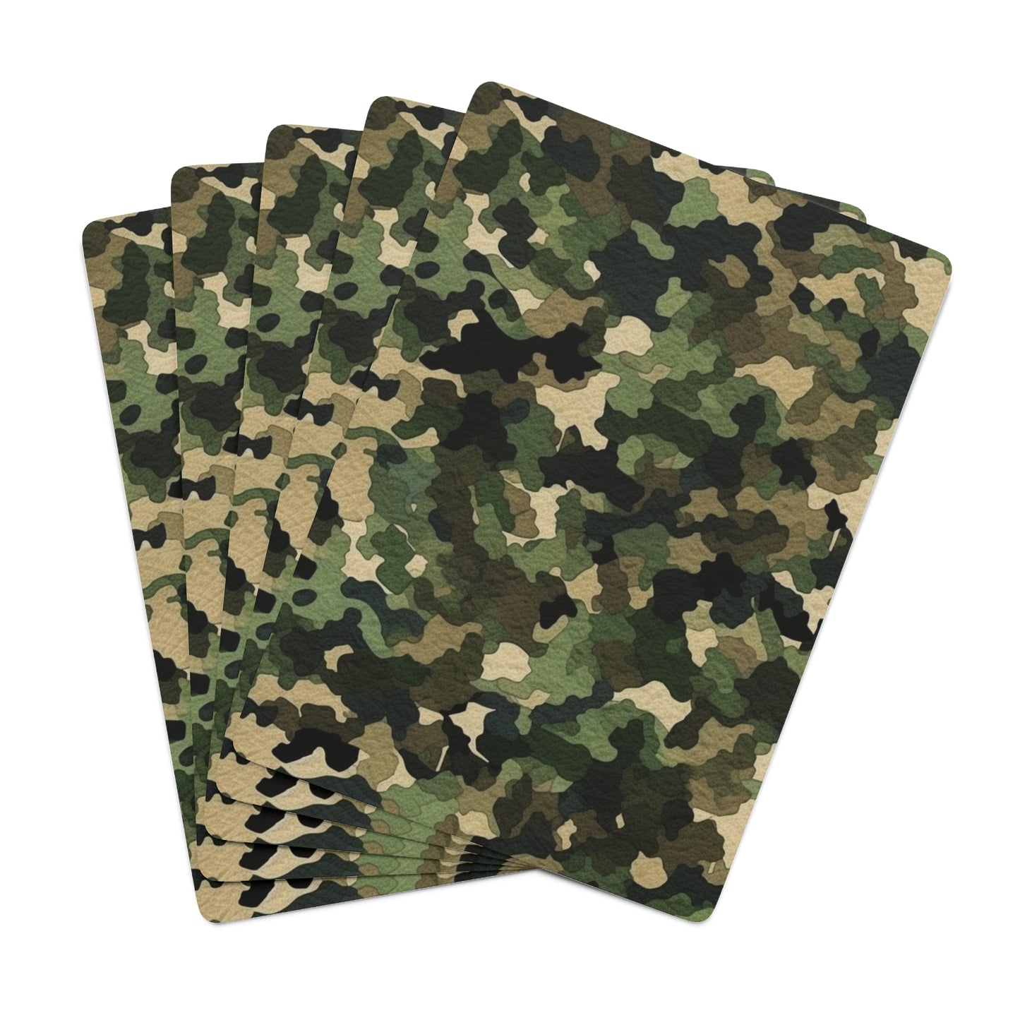 Classic Camo | Camouflage Wrap | Traditional Camo - Poker Cards