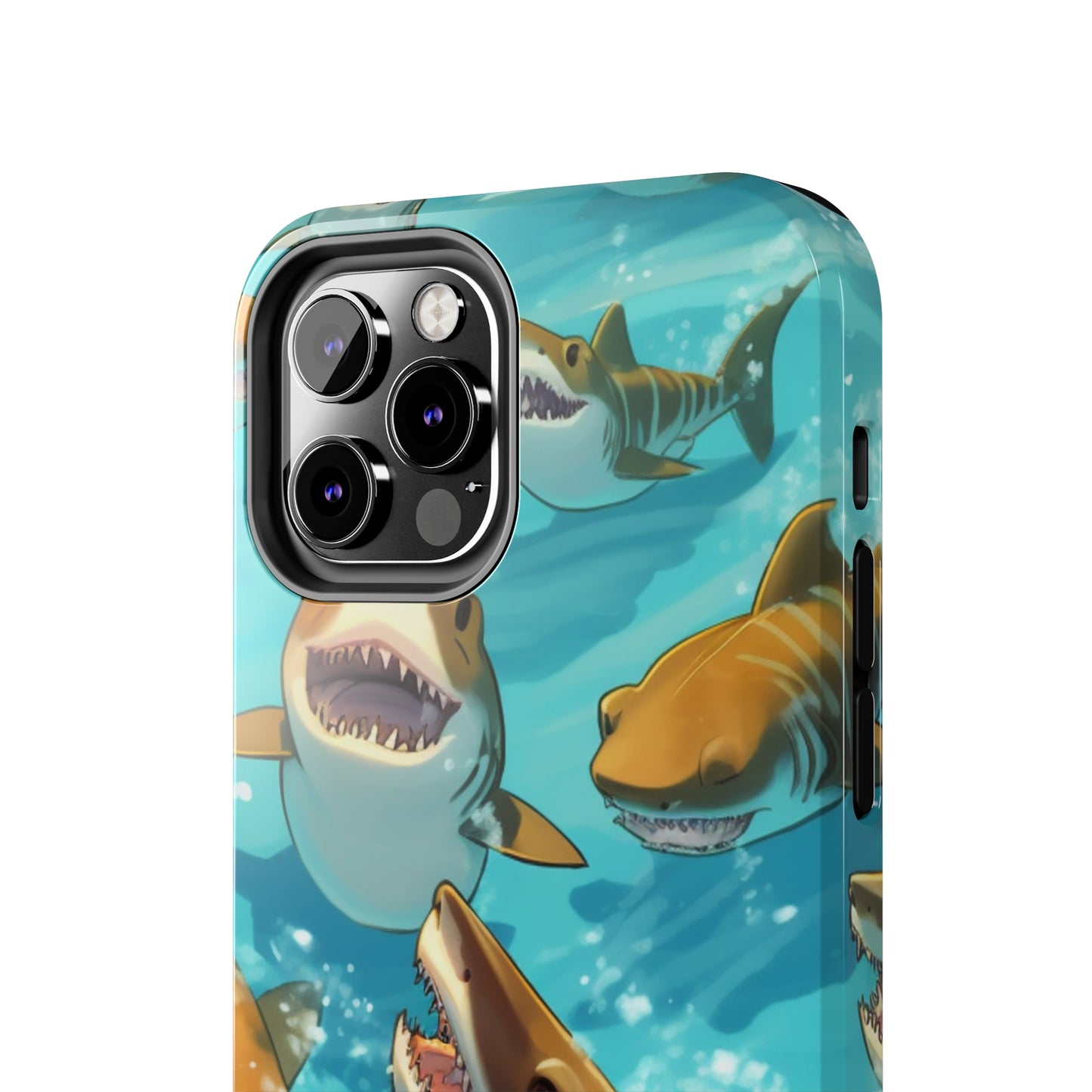 Tiger Shark: Ocean Marine Wildlife - Underwater - Tough Phone Cases