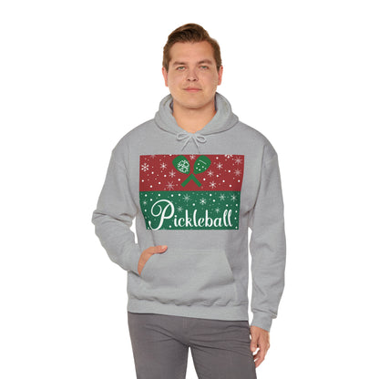 Pickleball Invierno - Especial de Navidad - Sudadera con capucha Unisex Heavy Blend™ 