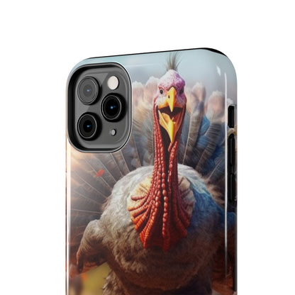 Thanksgiving Trot Turkey Run Athlete Sprint Racer Holiday Feast Dinner - Tough Phone Cases