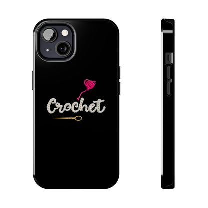 Crochet Love Gift - Heartfelt Fabric Fashion Collector Style - Tough Phone Cases