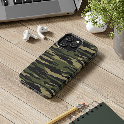 Tiger Stripe Camouflage: Vietnam War Era Style - Tough Phone Cases