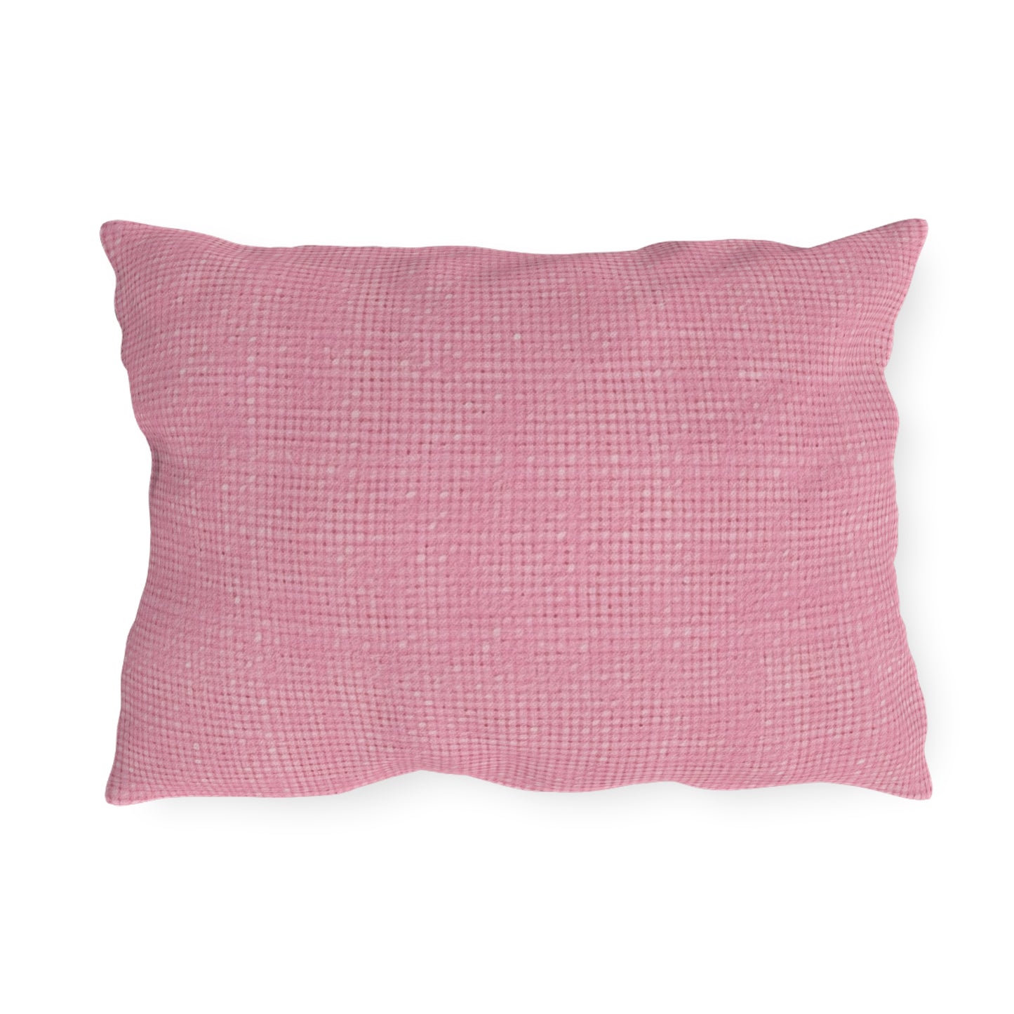 Pastel Rose Pink: Denim-Inspired, Refreshing Fabric Design - Outdoor Pillows