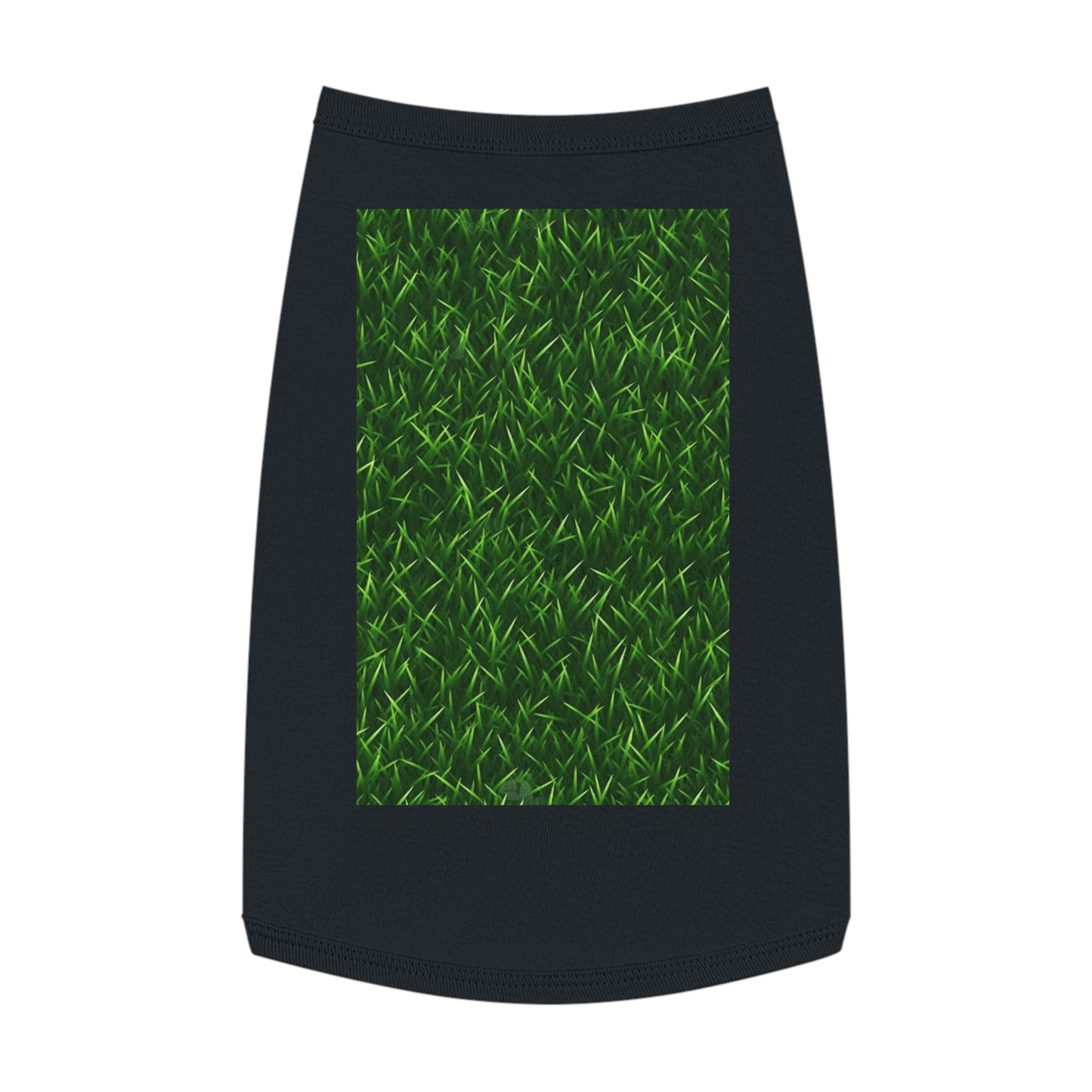 Touch Grass Indoor Style Outdoor Green Artificial Grass Turf - Dog & Pet Tank Top