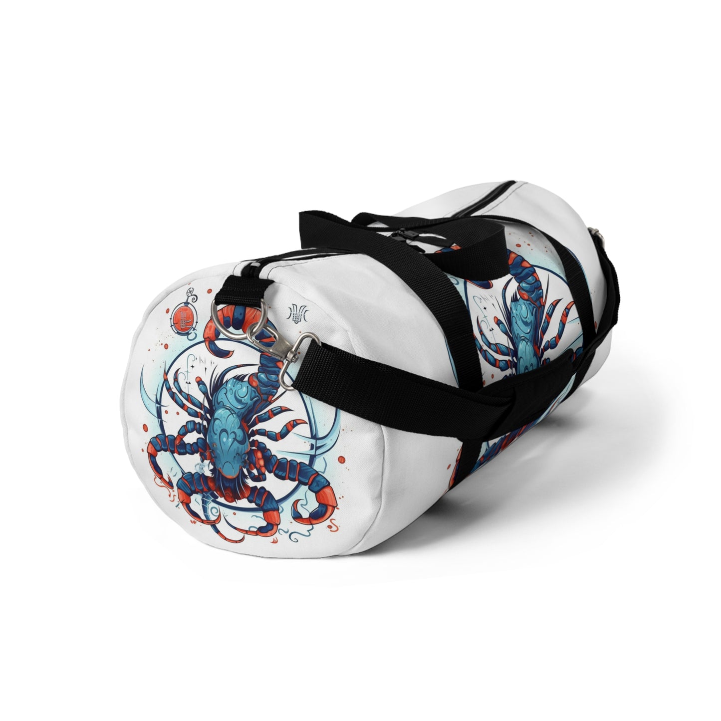 Cute Scorpio Zodiac Sign - Big Claws, Long Tail Cosmic Astrology Symbol - Duffel Bag