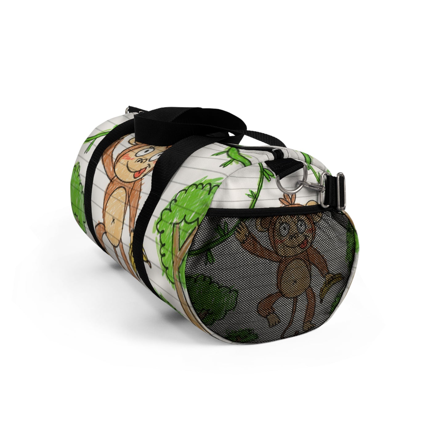 Graphic Monkey - Fun Zoo Clothing for Ape Lovers Duffel Bag