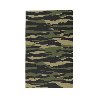 Tiger Stripe Camouflage: Military Style - Dobby Rug