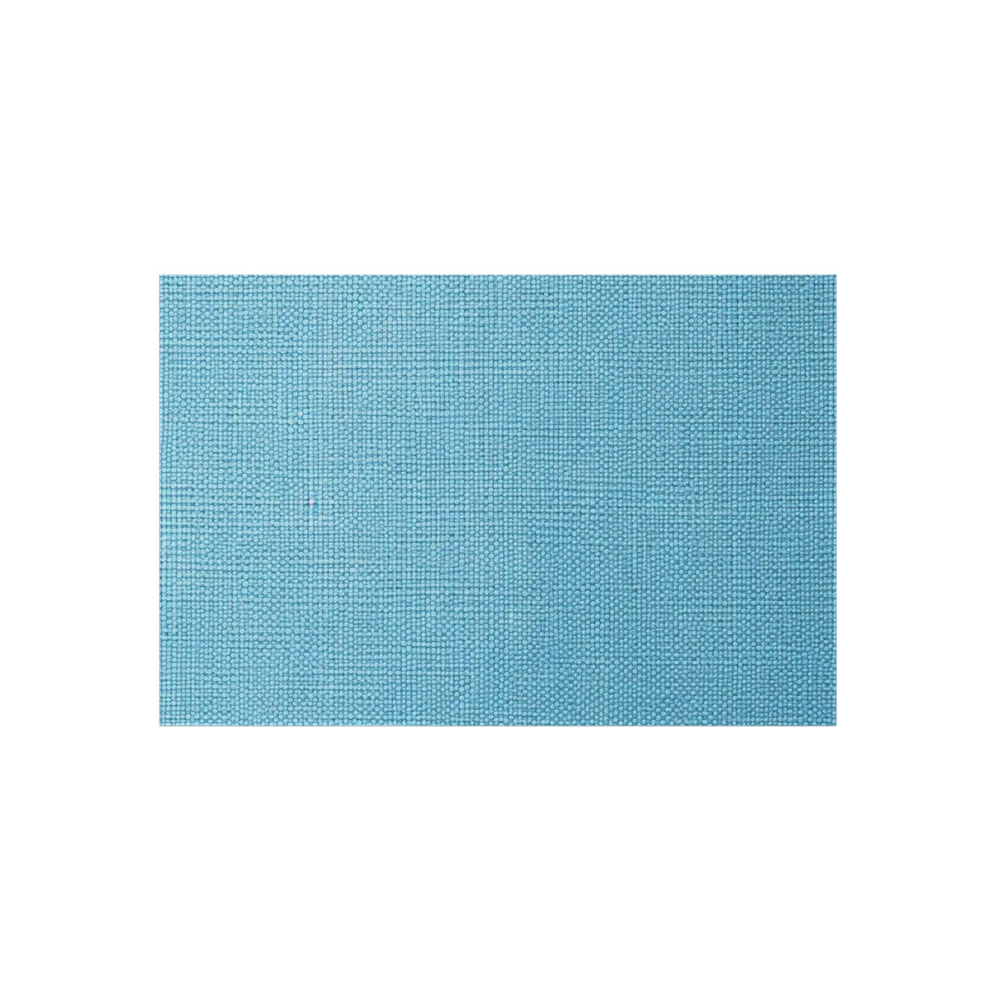 Bright Aqua Teal: Denim-Inspired Refreshing Blue Summer Fabric - Outdoor Rug