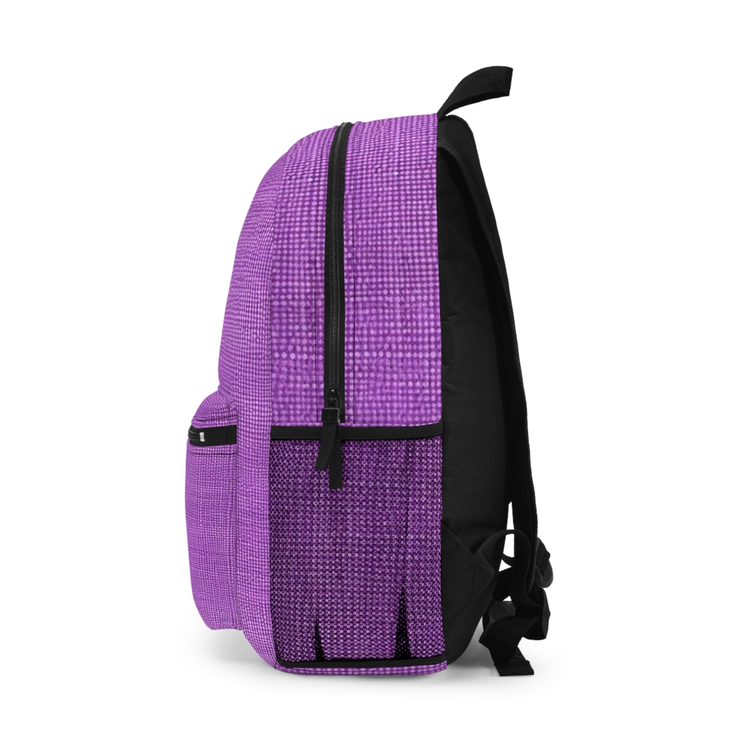 Hyper Iris Orchid Red: Denim-Inspired, Bold Style - Backpack