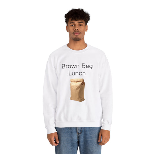 Brown Bag Lunch, Unisex Heavy Blend™ Crewneck Sweatshirt