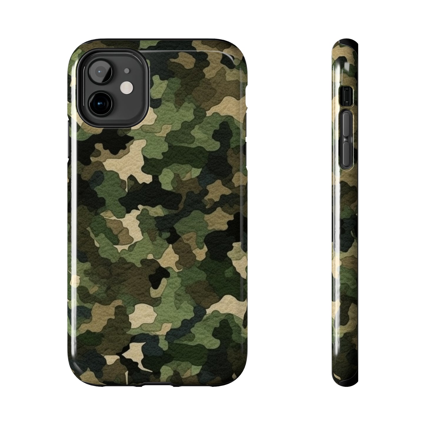 Camuflaje clásico | Envoltura de camuflaje | Camuflaje tradicional: fundas resistentes para teléfonos