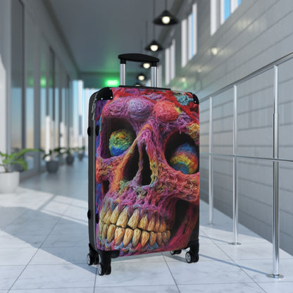 Crochet Skeleton Skull Halloween Horror Scary Style - Suitcase