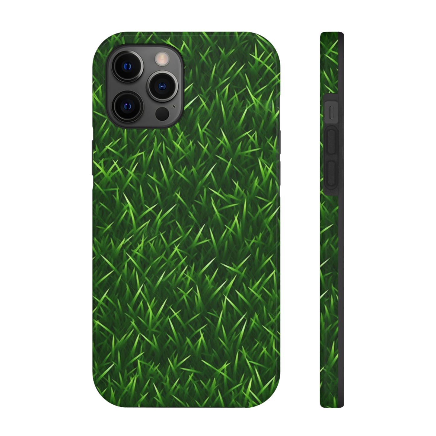 Touch Grass Indoor Style Outdoor Green Artificial Grass Turf - Tough Phone Cases